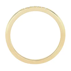 Glanzstücke München Ring aus Sterling Silber in gelbgold mit Topas Ringe 1 ct Damen