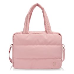 Heys Puffer Schultertasche Handtaschen 1 ct Silber Damen