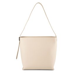 Coccinelle C-Me Lock Schultertasche Handtaschen 1 ct Weiss Damen