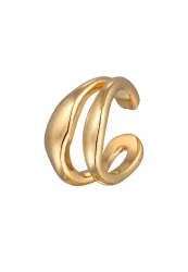Elli PREMIUM Earcuff Single Ohrklemme Organic Design 925 Silber Ohrringe 1 ct Damen