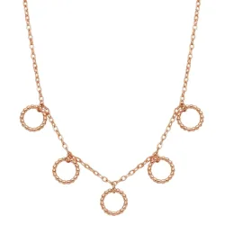 Purelei Miracle Kette 100% Edelstahl Ketten 1 ct Hellbraun
