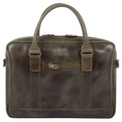 Buckle & Seam Everett Aktentasche Leder 38 cm Laptopfach Laptoptaschen 1 ct Braun Herren