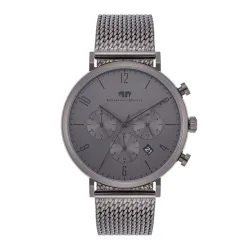 Rhodenwald & Söhne - Armband-Uhr Arakon, 22cm, Taubengrau
