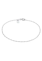 KUZZOI Herren Basic Gliederkette Gedreht 925 Silber Armbänder & Armreife 1 ct