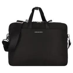 Mandarina Duck Ginza Aktentasche 38 cm Laptopfach Laptoptaschen 1 ct Schwarz Herren