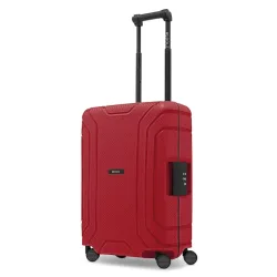 Redolz Essentials 15 4-Rollen Kabinentrolley 55 cm mit Dreipunkt-Verschluss Reisetaschen 1 ct Rot Herren