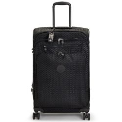 Kipling Basic Plus New Youri Spin 4 Rollen Trolley M 68 cm mit Dehnfalte Reisetaschen 1 ct Schwarz Damen