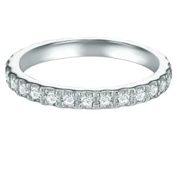 Trilani Ring aus Sterling Silber in silber mit Zirkonia Ringe 1 ct Damen