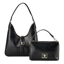 U.S. Polo Assn. Margaret Schultertasche Handtaschen 1 ct Schwarz Damen