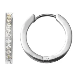 Heideman - Creole poliert, One Size, Silber