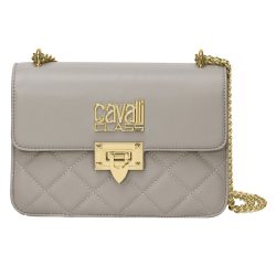 Cavalli Class Marianna Schultertasche Accessoire-Trend für Herbst & Winter 2024 1 ct Grau Damen