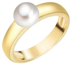 Valero Pearls - Perlen-Ring, 54, Gold