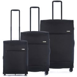 Epic Discovery 4-Rollen Kofferset 3tlg. Reisetaschen 1 ct Schwarz Herren
