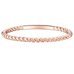 Glanzstücke München Ring Sterling Silber in Roségold Ringe 1 ct Damen