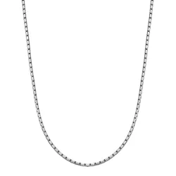 True Rebels Halskette aus Edelstahl in silber Ketten 1 ct Herren