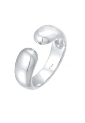 Elli Bandring Urban Style 925 Silber Ringe 1 ct Damen