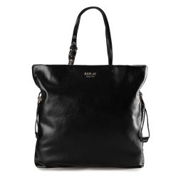 Replay Umhängetasche Handtaschen 1 ct Schwarz Damen