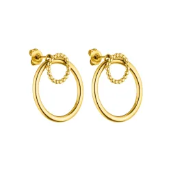 Purelei Miracle Ohrringe 100% Edelstahl 1 ct Hellbraun