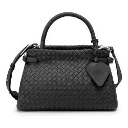 LES VISIONNAIRES Issac Weave Henkeltasche Handtaschen 1 ct Schwarz Damen