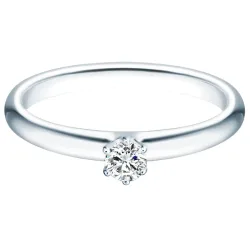 Trilani Ring Sterling Silber Zirkonia in Silber Ringe 1 ct Damen