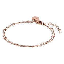 Purelei Li'ili'i Double Layer Armband Armband 100% Edelstahl Armbänder & Armreife 1 ct Hellbraun