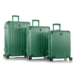 Heys Xtrak 4 Rollen Kofferset 3-teilig mit Dehnfalte Reisetaschen 1 ct Grün Herren