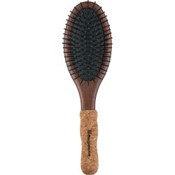 Regincós Pflegebürste Oval Nylon 10-reihig Holzbürsten 1 ct