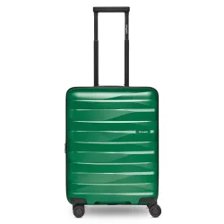 bergpfeil Travel 4-Rollen Kabinentrolley S 55 cm mit Dehnfalte Reisetaschen 1 ct Grün Herren