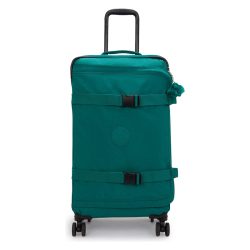 Kipling Basic Spontaneous 4 Rollen Trolley M 66 cm Reisetaschen 1 ct Grün Herren