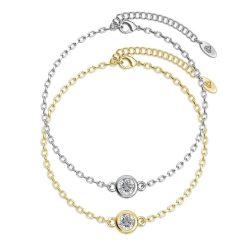 MYC-Paris Geburtsstein-Kettenarmbänder Armbänder & Armreife 1 ct Damen