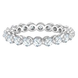 Glanzstücke München Ring aus Sterling Silber in Silber mit Zirkonia Ringe 1 ct Damen