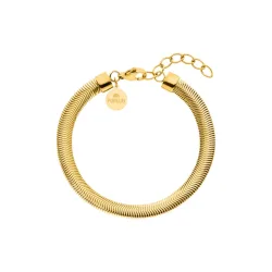 Purelei Flow Armband 100% Edelstahl Armbänder & Armreife 1 ct Hellbraun