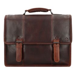 Greenburry Rugged Aktentaschen Messenger Leder 40.5 cm Laptopfach Laptoptaschen 1 ct Braun Herren