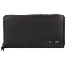 Police PT16-10369 Geldbörse Leder 20 cm Portemonnaies 1 ct Schwarz Damen