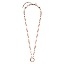 Purelei Glow Charm Kette Kette 100% Edelstahl Ketten 1 ct Hellbraun