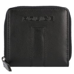 Police PT389-10368 Geldbörse Leder 12 cm Portemonnaies 1 ct Schwarz Damen