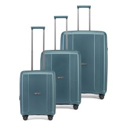 Epic Anthem 4 Rollen Kofferset 3-teilig mit Dehnfalte Reisetaschen 1 ct Violett Herren