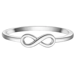 Glanzstücke München Ring Infinity aus Sterling Silber in silber Ringe 1 ct Damen