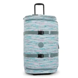 Kipling Basic Prt Aviana 2 Rollen Reisetasche L 76 cm Reisetaschen 1 ct Grau Herren