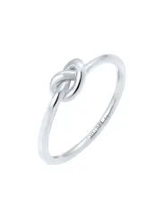 Elli Knoten Verknotet Trend Basic 925 Sterling Silber Ringe 1 ct Damen