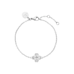 Purelei Cuore Armband 100% Edelstahl Armbänder & Armreife 1 ct Grau Damen