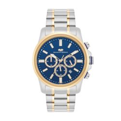 Rhodenwald & Söhne Armband-Uhr Squando aus Edelstahl in silber/gelbgold Uhren 1 ct Herren