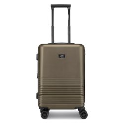 camel active Hanoi 4 Rollen Kabinentrolley S 55 cm mit Dehnfalte Reisetaschen 1 ct Grau Herren
