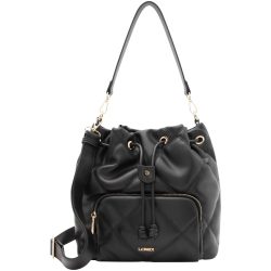 L.CREDI Raimunda Beuteltasche Handtaschen 1 ct Schwarz Damen