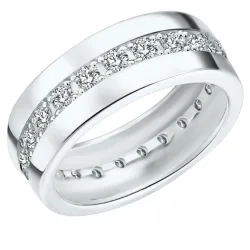 Rafaela Donata Ring Sterling Silber Zirkonia in Silber Ringe 1 ct Damen