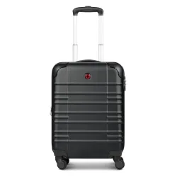 Wenger Amplar Evo 4 Rollen Kabinentrolley S 53 cm mit Dehnfalte Koffer & Trolleys 1 ct Schwarz Herren
