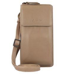 Esquire Peru Handytasche Leder 10 cm Portemonnaies 1 ct Nude Damen