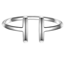 Glanzstücke München Ring aus Sterling Silber in silber Ringe 1 ct Damen