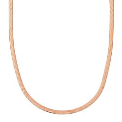 Glanzstücke München Halskette aus Edelstahl in Roségold Ketten 1 ct Damen