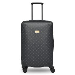 Lazarotti Palermo 4 Rollen Trolley M 66 cm Reisetaschen 1 ct Schwarz Herren